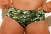 Camouflage Low Rise Cut Men´s swim Trunks